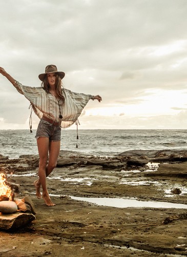 Alessandra Ambrosio in Summer 2015 Collection of Her Ale by Alessandra ...