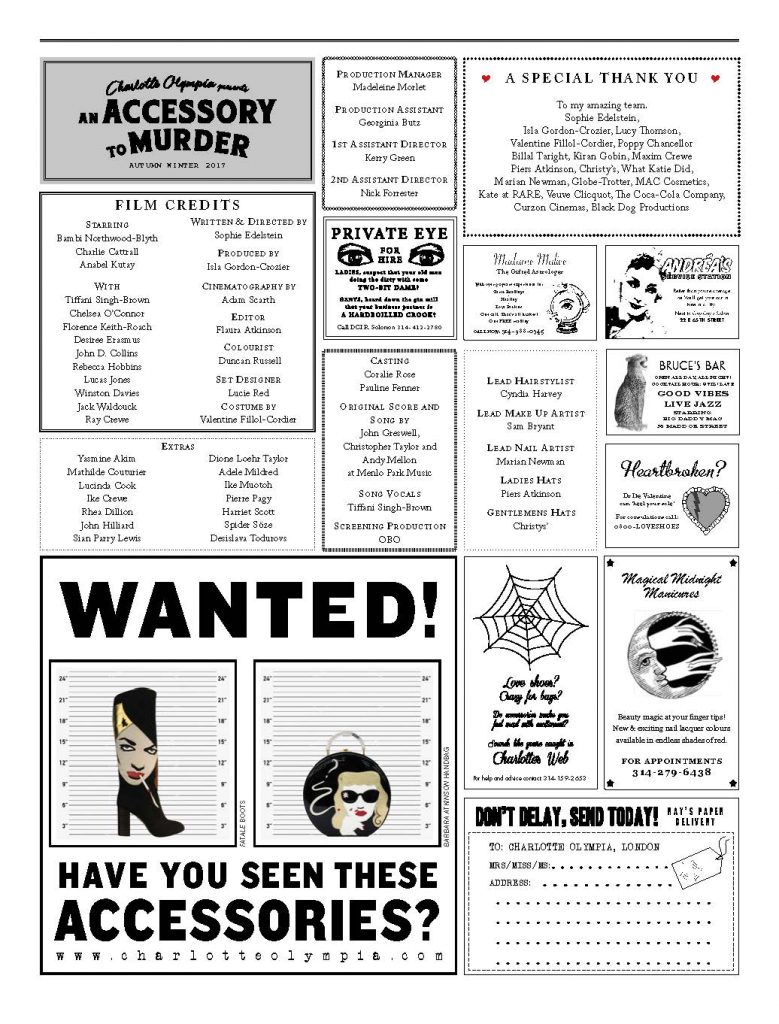 Charlotte Olympia AW17_Newspaper_Page_15