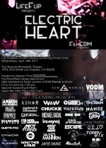 Electric Heart Flyer LA SCREENING