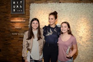 Troian Bellisario with Fans